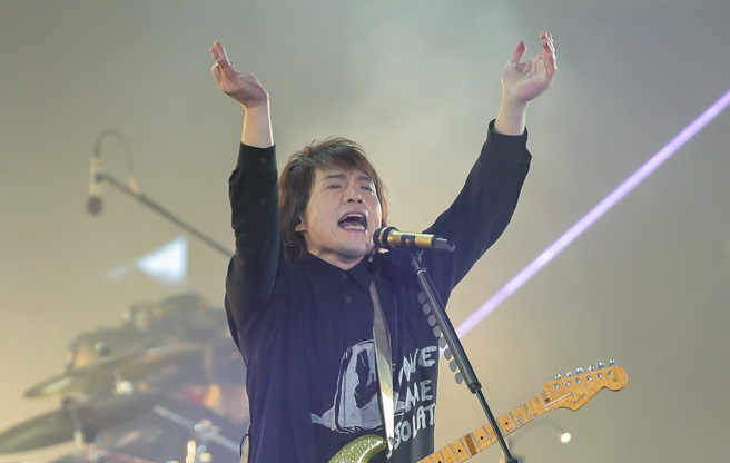 藝人伍佰。（圖／中時資料照）