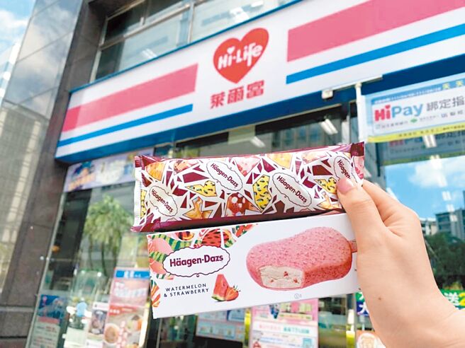 莱尔富即起至28日购买哈根达斯指定冰品、新品只要89元。（莱尔富提供）