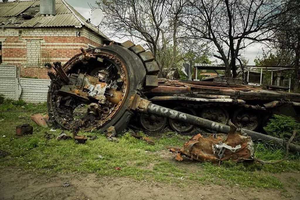 乌克兰国防部宣称，俄军已损失1496辆战车。（示意图／乌克兰国防部脸书）(photo:ChinaTimes)