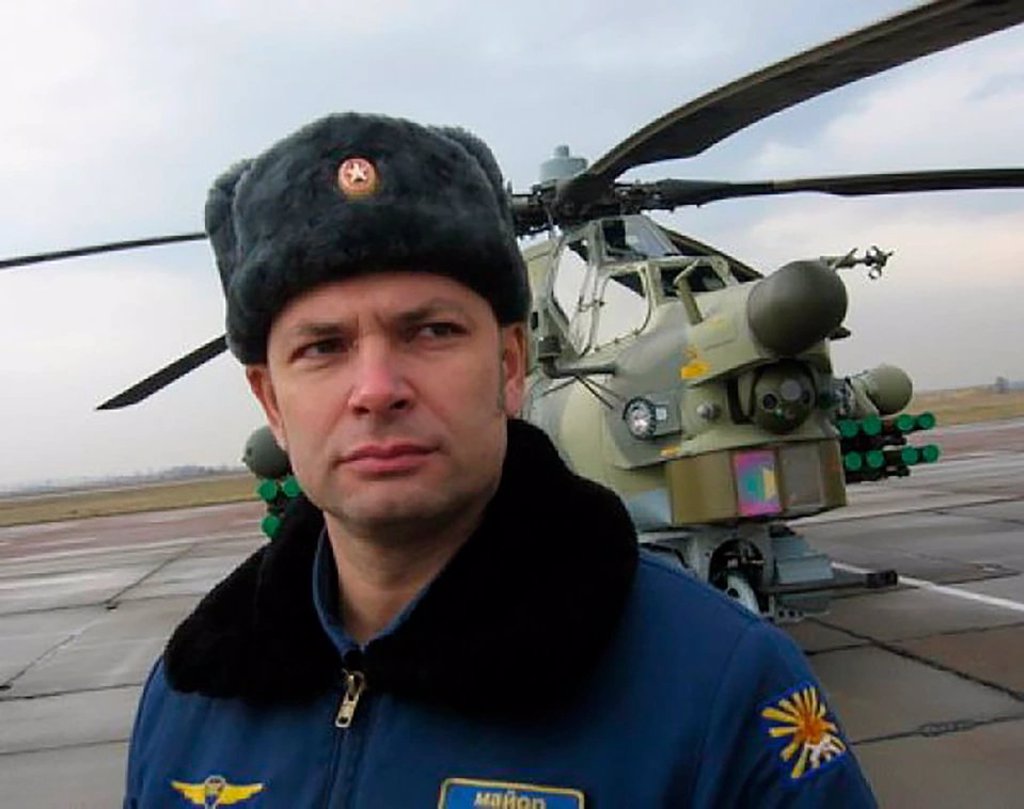 俄罗斯空军菁英谢尔盖·贡多罗夫Sergey Gundorov。图/截自@art56535635推特(photo:ChinaTimes)
