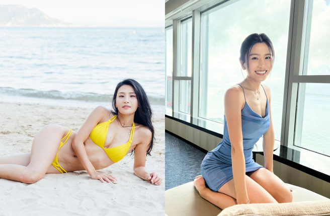 香港女星林芊妤外型亮丽，与老公结婚后生下一子，身材依旧非常好。（图／coffee89921 Instagram）