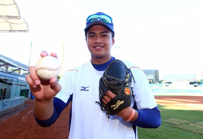 宋文华成为教士第一位的亚洲投手。（资料照/陈信翰摄）