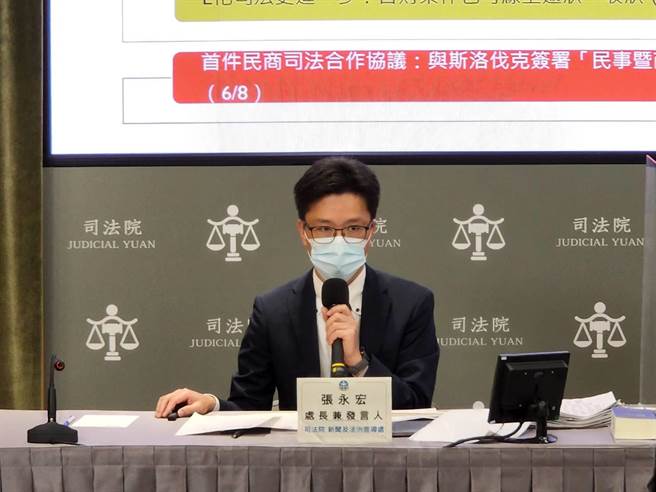 司法院发言人张永宏。司法院提供
