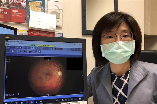 书田诊所眼科主任顏敏芳。（书田诊所提供／林周义台北传真）