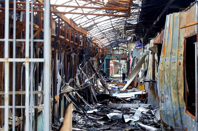 在俄军猛轰下，乌克兰卢甘斯克州州长盖戴（Serhiy Haidai）20日表示，北顿内茨克（Severodonetsk）已沦为「地狱」。（资料照／路透社）