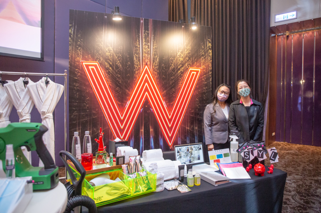 萬豪國際集團昨（20日）於台北W飯店舉行聯合招募日。(戴志揚翻攝)