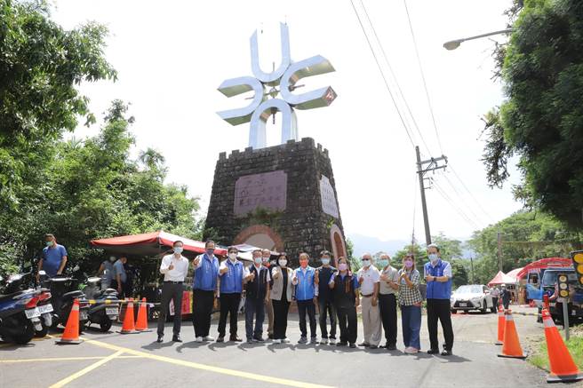 云林县政府打造云东特色露营区，古坑乡樟湖十字关游憩区动土。（云林县政府提供／张朝欣云林传真）