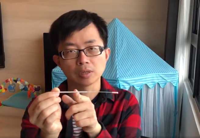 陈木荣确诊后出现疲倦、流鼻水等症状。（图／翻摄自柚子医师的育儿诊疗室 - Dr.陈木荣医师脸书）