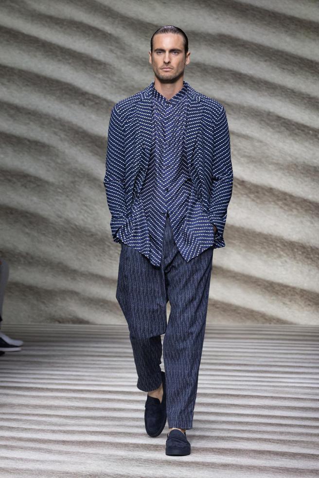 GIORGIO ARMANI 2023春夏系列。（GIORGIO ARMANI 提供）
