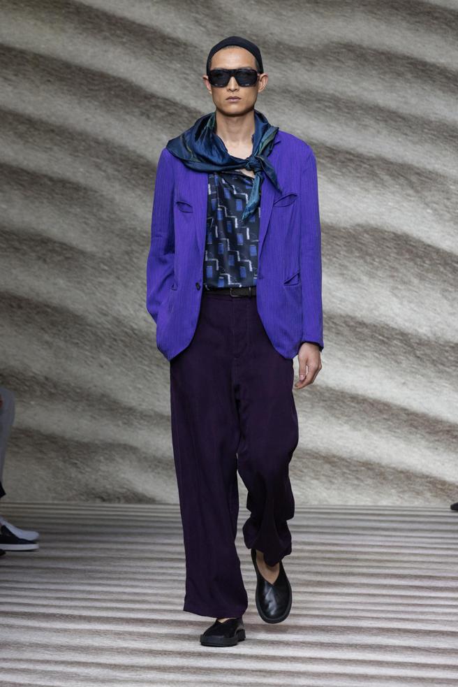 GIORGIO ARMANI 2023春夏系列。（GIORGIO ARMANI 提供）