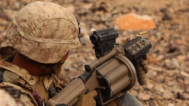 南非的MGL转轮式榴弹枪。(图/美国陆军)