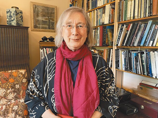 2022唐奖的「汉学奖」得主洁西卡‧罗森。（唐奖教育基金会提供／林志成台北传真）