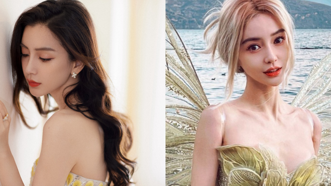 Angelababy被平台除名，引发被高层封杀讨论。(图/Angelababy 微博、IG)