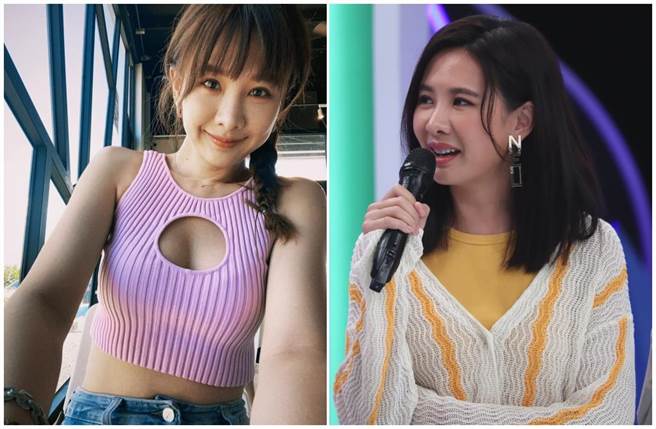 安心亚身材性感火辣，受到许多男性粉丝追捧。（摘自脸书、中天综合台提供）