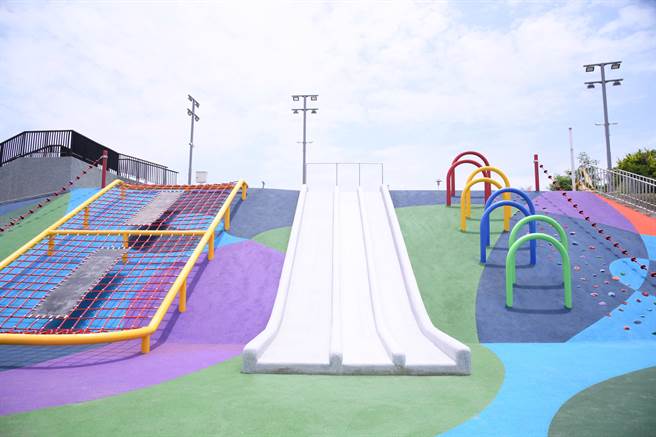 花莲县政府打造3座共融公园，其中「东大门共融公园」6月底即将完工。（花莲县政府提供／王志伟花莲传真）