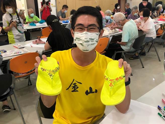 金山区长廖武辉作品分享。（金山区公所提供）