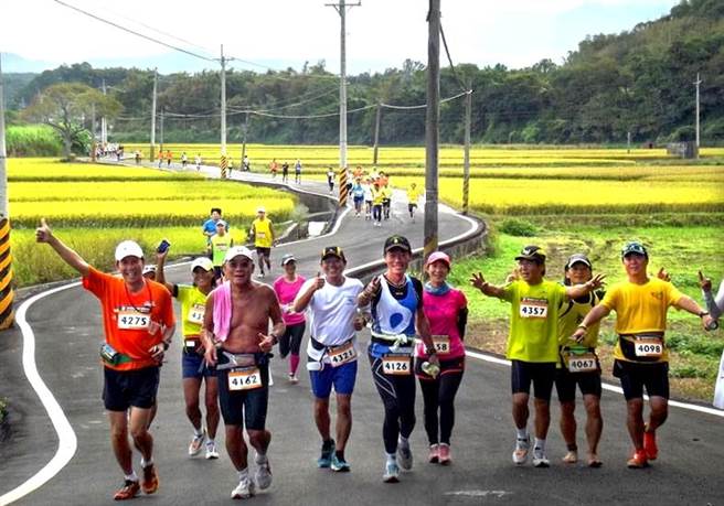 联合大学歷届「八甲马拉松」广受好评。（冯秀娟提供／李京升苗栗传真）