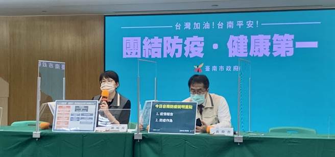 台南今天新增4841例本土个案。(台南市卫生局提供／曹婷婷台南传真)