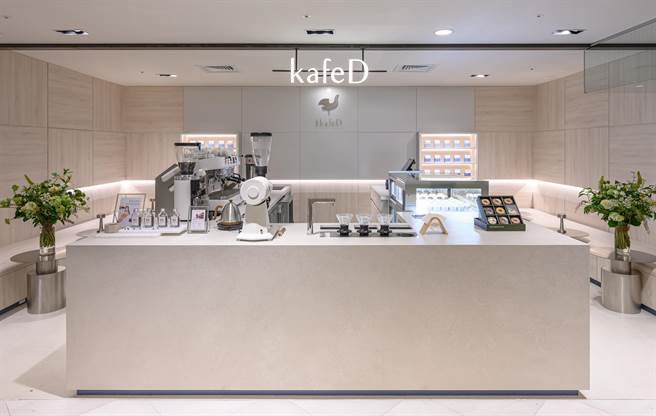 kafeD进驻信义新光A8，预期7月进驻101。（kafeD提供）