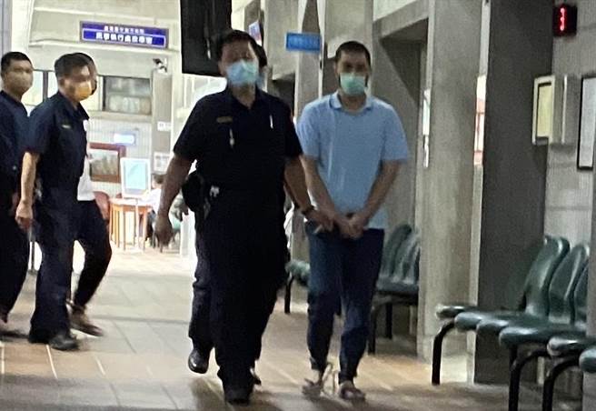 中市瑪莎拉蒂三惡少殺人未遂案，台中地院開庭審理，3名被告被提訊出庭。（陳淑芬翻攝）