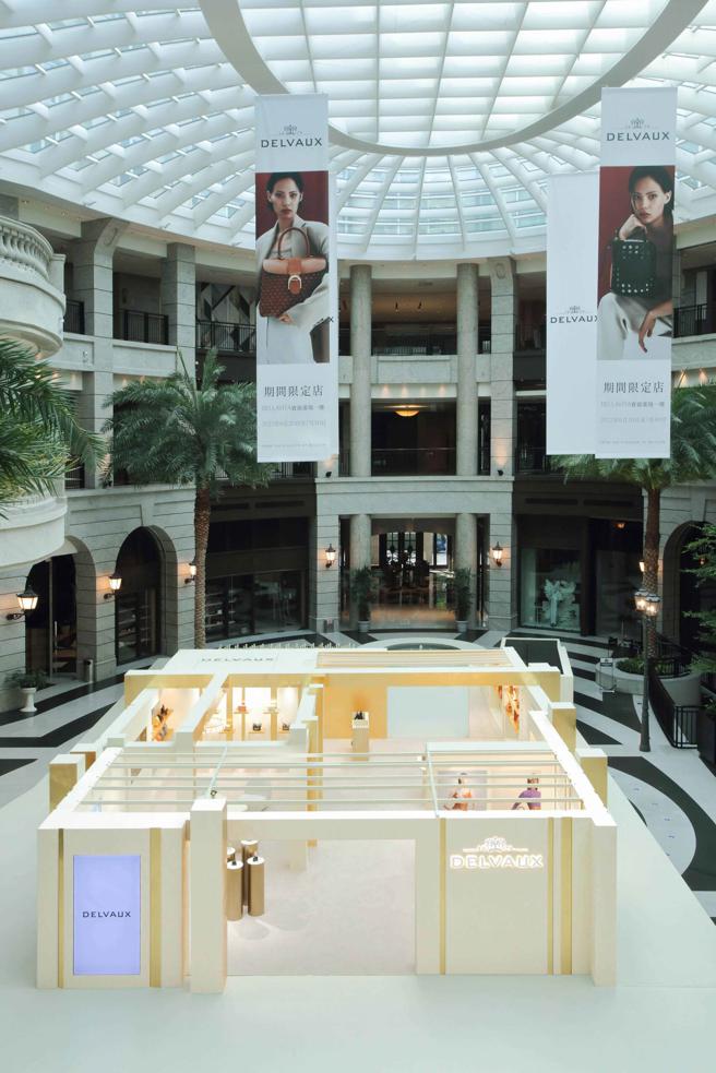 Delvaux BELLAVITA 宝丽广塲台北期间限定店盛大开幕。（Delvaux提供）