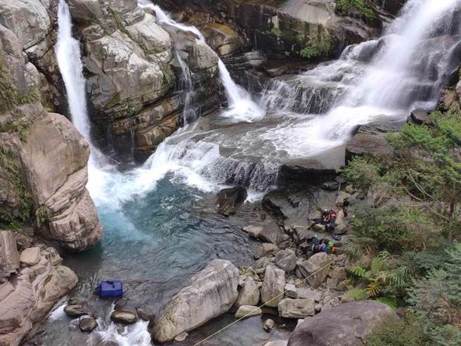 今年神仙谷发生影视人员不幸坠谷溺毙的意外。（资料照）