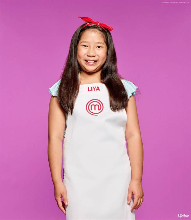 台裔女孩莉亚参加《小小顶级厨师美国版》第8季，并晋级总决赛。（杰德影音提供）