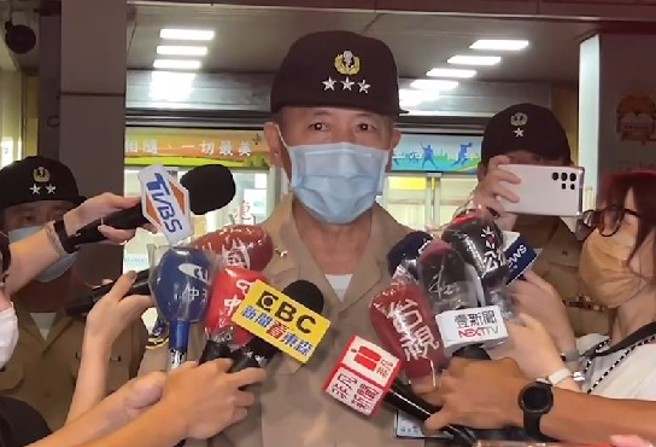 海军司令梅家树。（截取自网路）