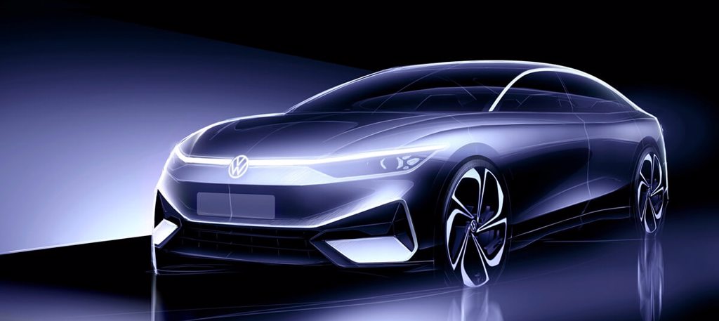 為中國市場打造，Volkswagen發佈首款純電動豪華轎車ID. AERO設計草圖 (圖/CarStuff)