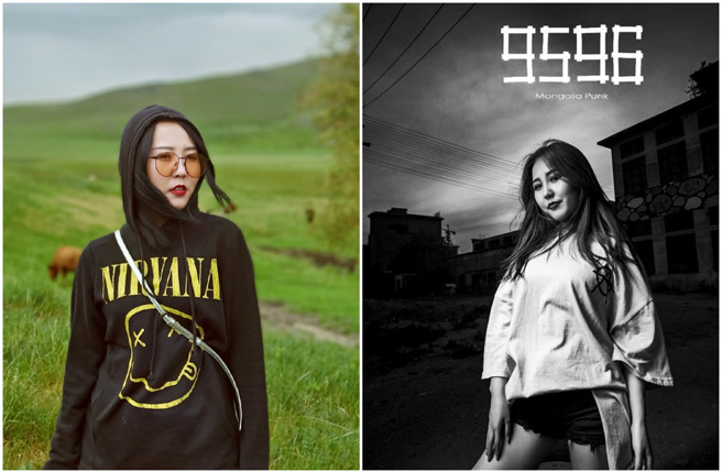 「9596樂隊」女主唱阿麗瑪日前發生車禍身亡。(微博)