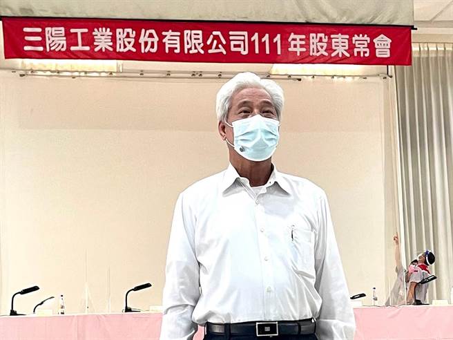 三陽董事長吳清源。（三陽提供）