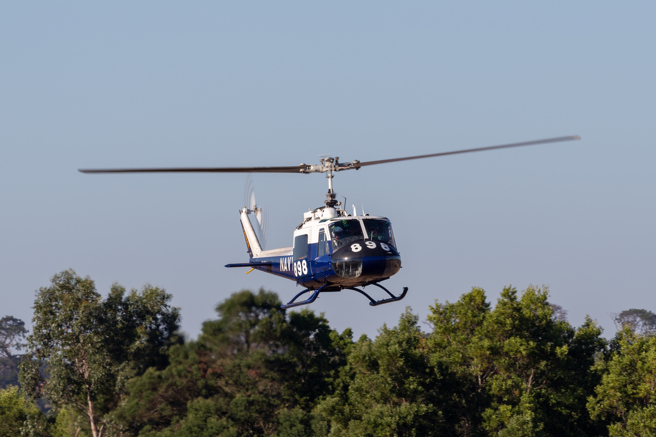 出事的是一架越戰時期的貝爾UH-1B（Bell UH-1B）直升機。(示意圖／shutterstock)