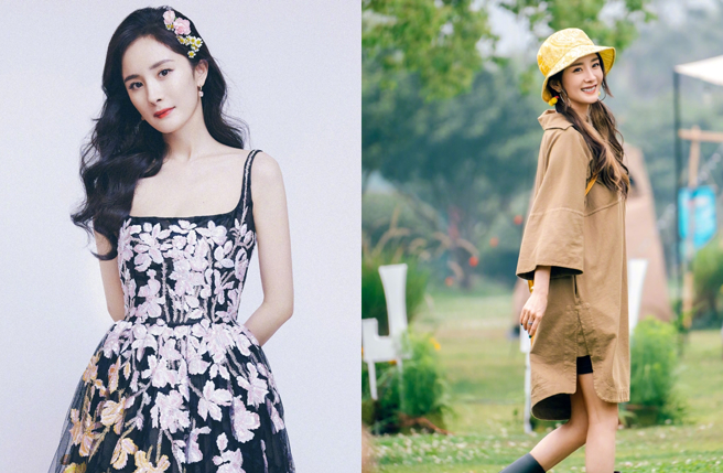 楊冪長相甜美，身材火辣，是很多人心目中的女神。（圖／楊冪微博）