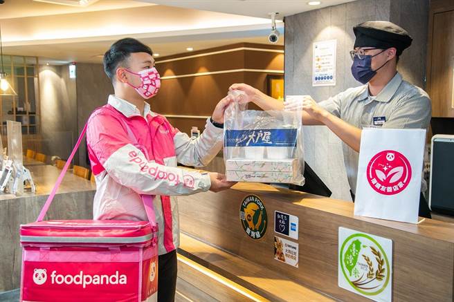 foodpanda近年除了與RE-THINK 重新思考合作推動「環境友善店家」。（foopanda提供／林良齊台北傳真）