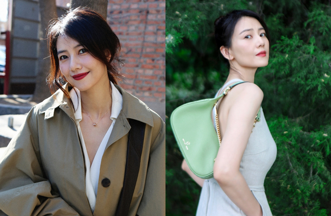 女星高圆圆和赵又廷结婚后诞下一女。（图／微博）