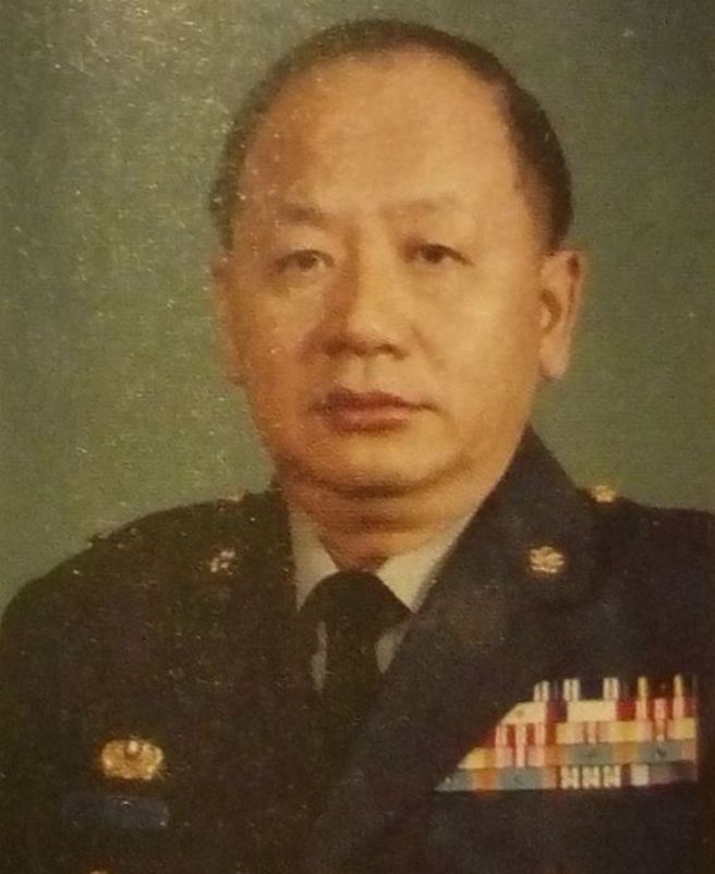 怒潮学校军官邓克荣。（图：曾建元提供）