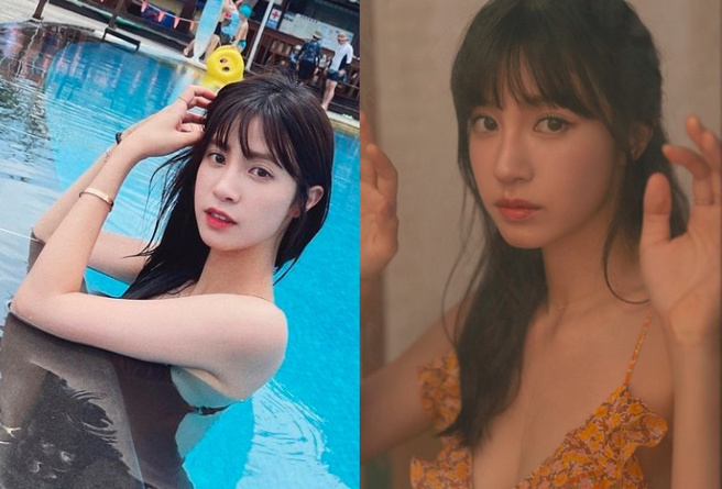 陈敬宣难得大解放好身材，意外有料的S曲线看得粉丝们眼冒爱心。（图／取自陈敬宣IG）