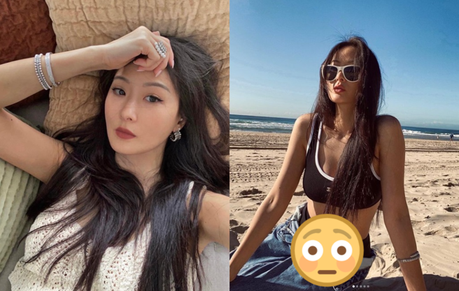 孙芸芸分享海滩辣照，再度美出新高度。（图／IG@孙芸芸）