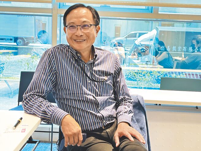凌华董事长刘钧。图／陈昱光