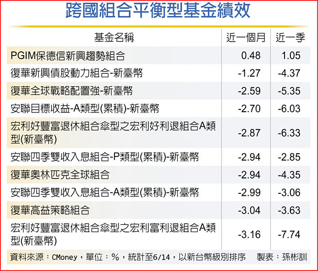 跨国组合平衡型基金绩效