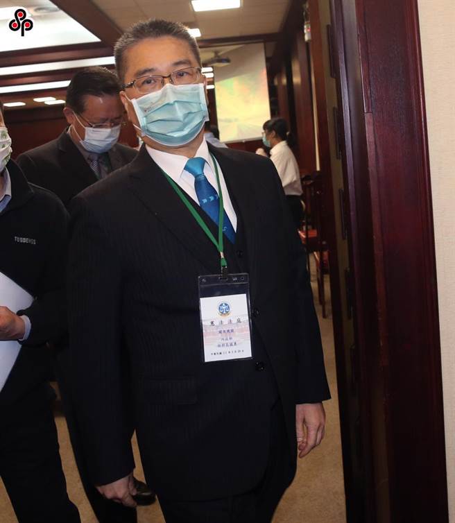 內政部長徐國勇前往憲法法庭說明。（本報資料照片）