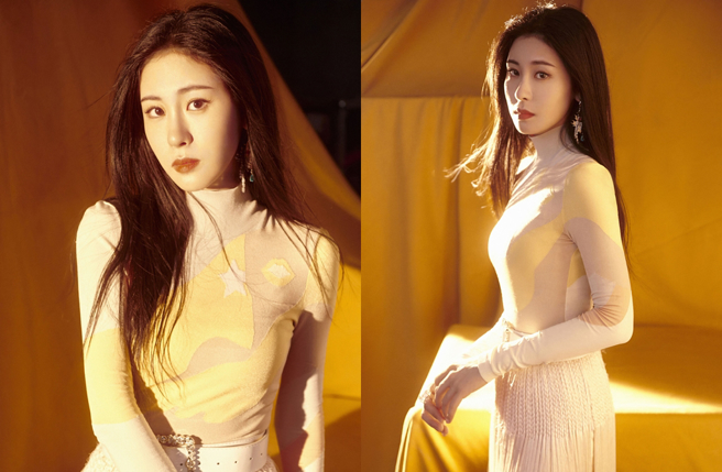 張碧晨發文回應懷孕導致左耳失聰的謠言。（圖／翻攝自微博／張碧晨）