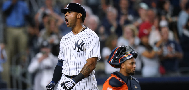 洋基外野手希克斯9局下击出追平3分炮(美联社)