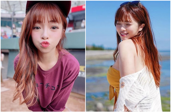 樂天桃猿啦啦隊「Rakuten Girls」成員曲羿。(chuyi_77 IG)