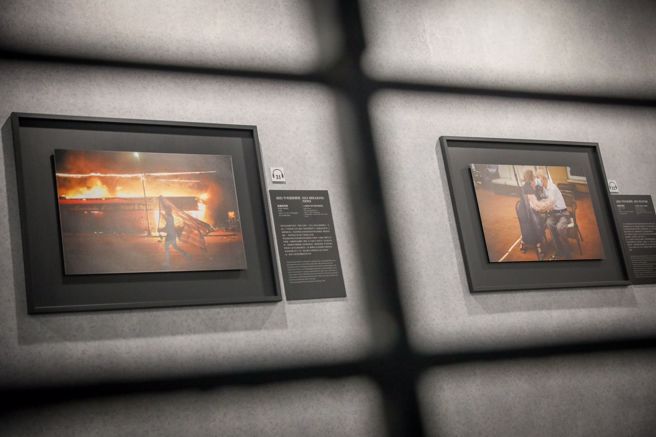 巡迴展首次展出2021年得奖作品。图 / 时艺多媒体提供。