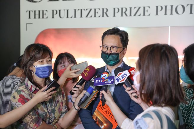 时艺多媒体董事长黄文德接受访问。图 / 时艺多媒体提供。