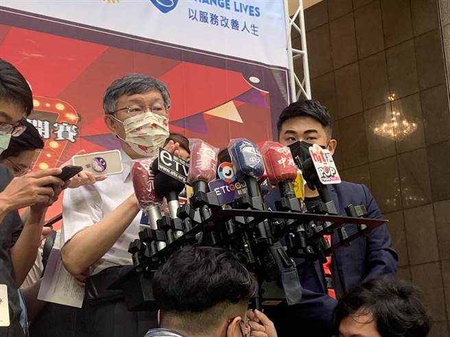 台北市长柯文哲。（黄婉婷摄）