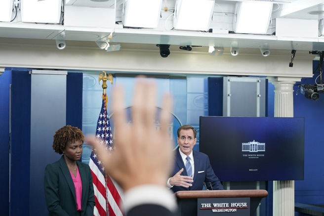 白宮今天表示，北大西洋公約組織（NATO）的新戰略構想反映出對中國的憂慮，包括中國的經濟行為。(圖／美聯社)