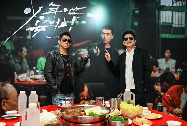 高捷（右）、顏正国为《少年吔，安啦！》4K修復版受访。（牵猴子提供）