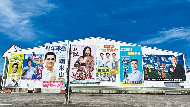 台南市议员第一选区选情，蓝、绿两党皆有隐忧。（张毓翎摄）